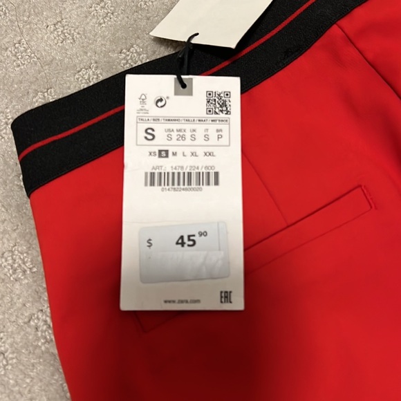 Brand New Zara Jogger Waist Pants - Picture 8 of 8